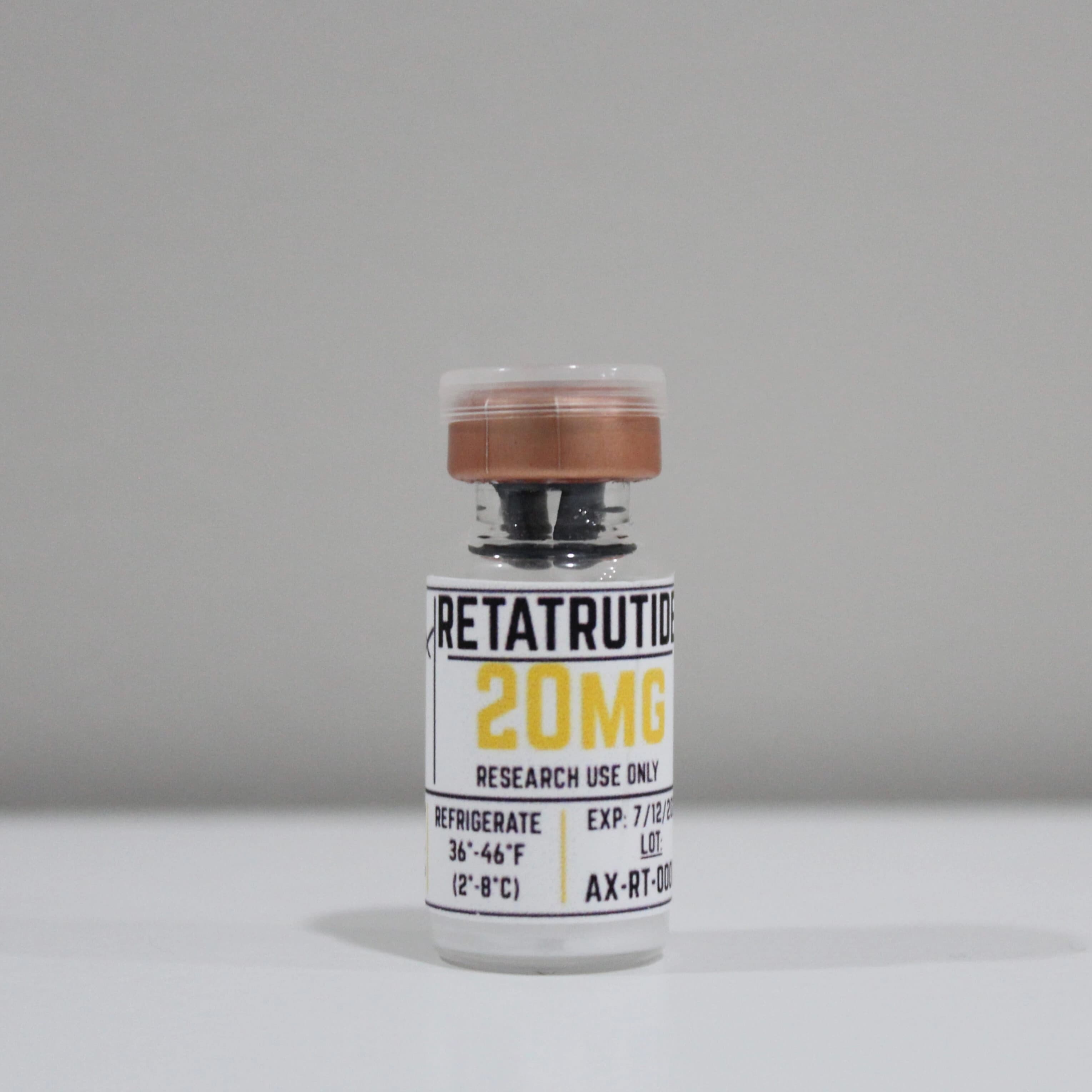 GLP-3 (RT) research peptide vial, ≥99% (HPLC) purity, COA verified